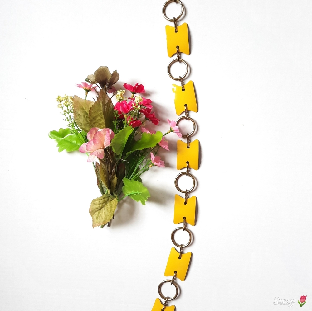 Ring Link & Patent Yellow Belt